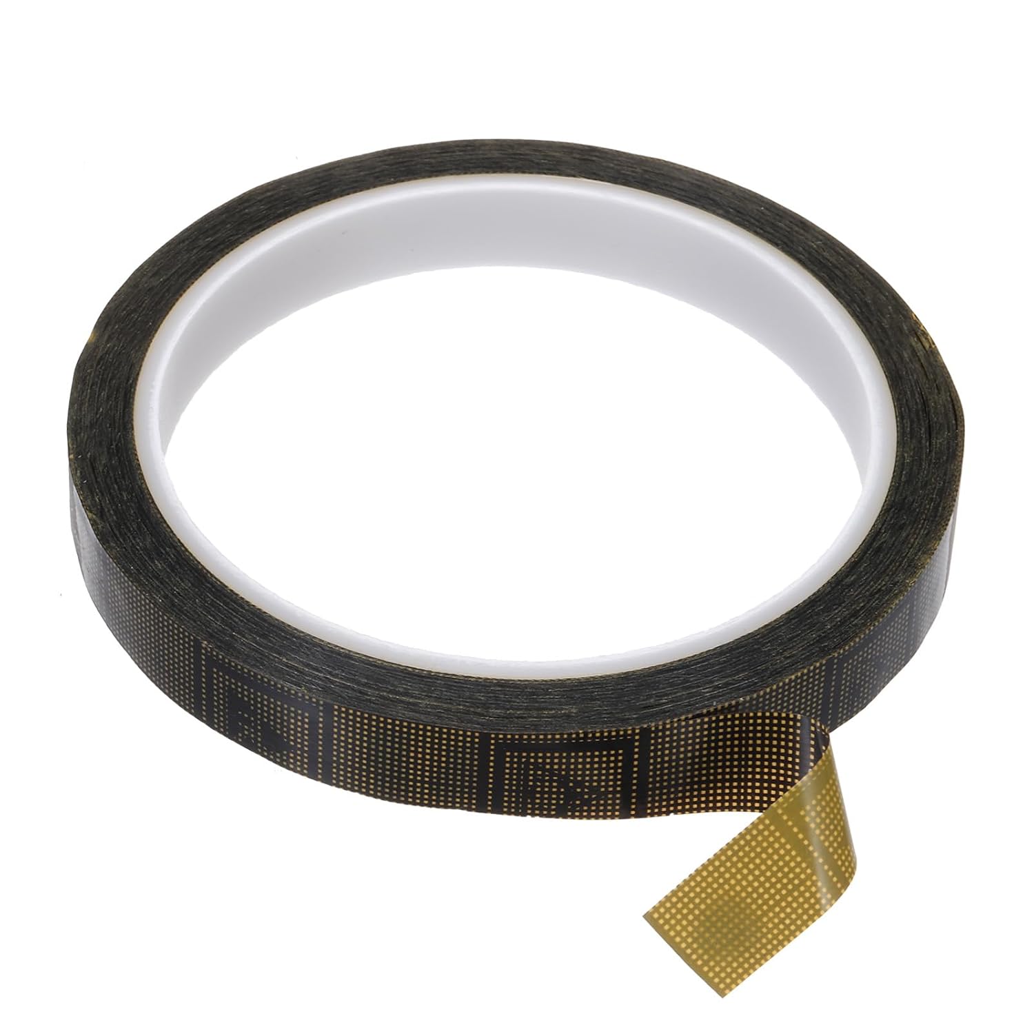 PATIKIL Antistatic Tape, 2.36 Mil Thick, 1/2 Inch x 39 Yards Conductive Adhesive Grid ESD Tape for Circuit Board Laptop Mobile Phone Communication Electronics Parts Black/Yellow