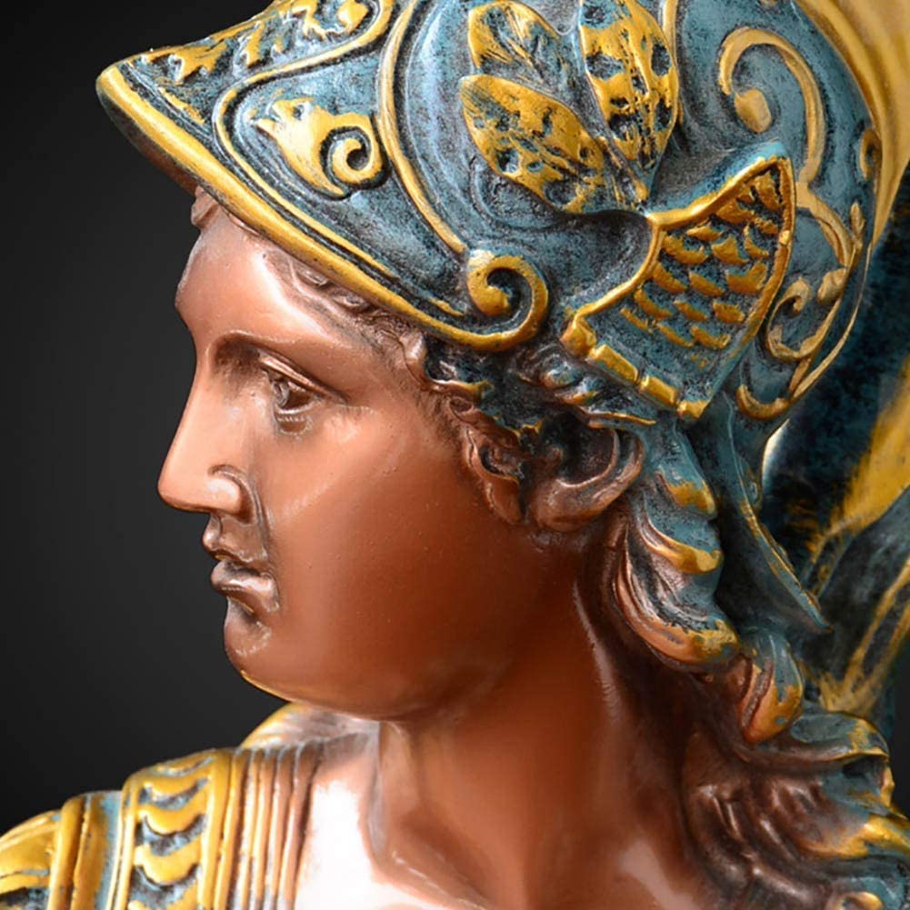 Amazon.co.jp: ローマの知恵の女神彫刻、トップコレクションギリシャの