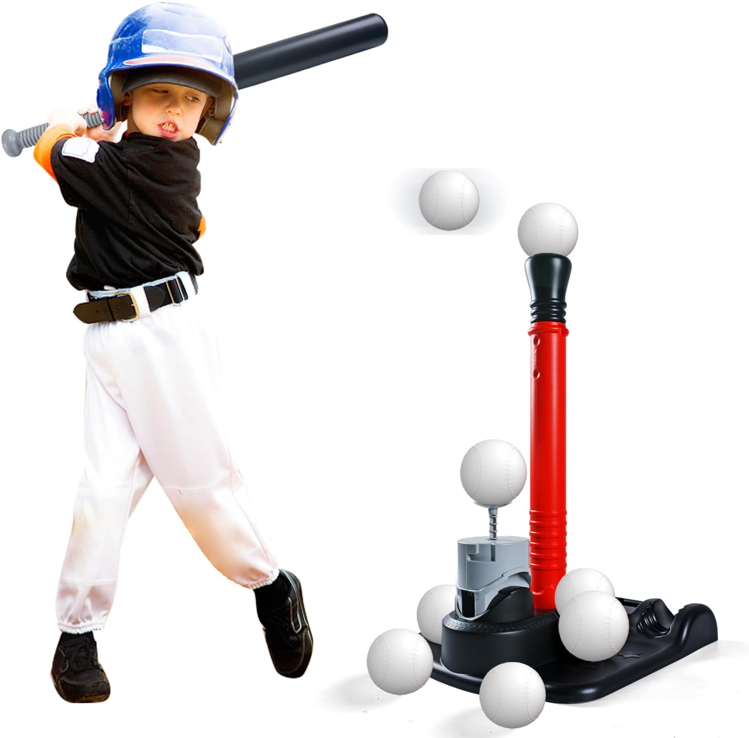 MEIJIABA T Ball Sets for Kids 35, Tball Set for Kids 58
