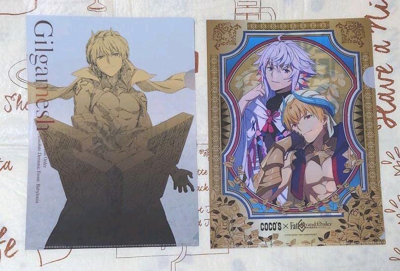 Fate fgo ギルガメッシュ クリアファイル等グッズセット 【公式