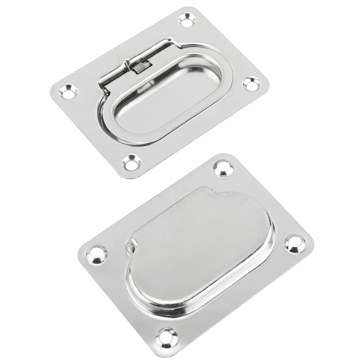 Buy Yaegarden 2 Packs 3''× 21/4'' Rectangular Recessed Hatch, Spring