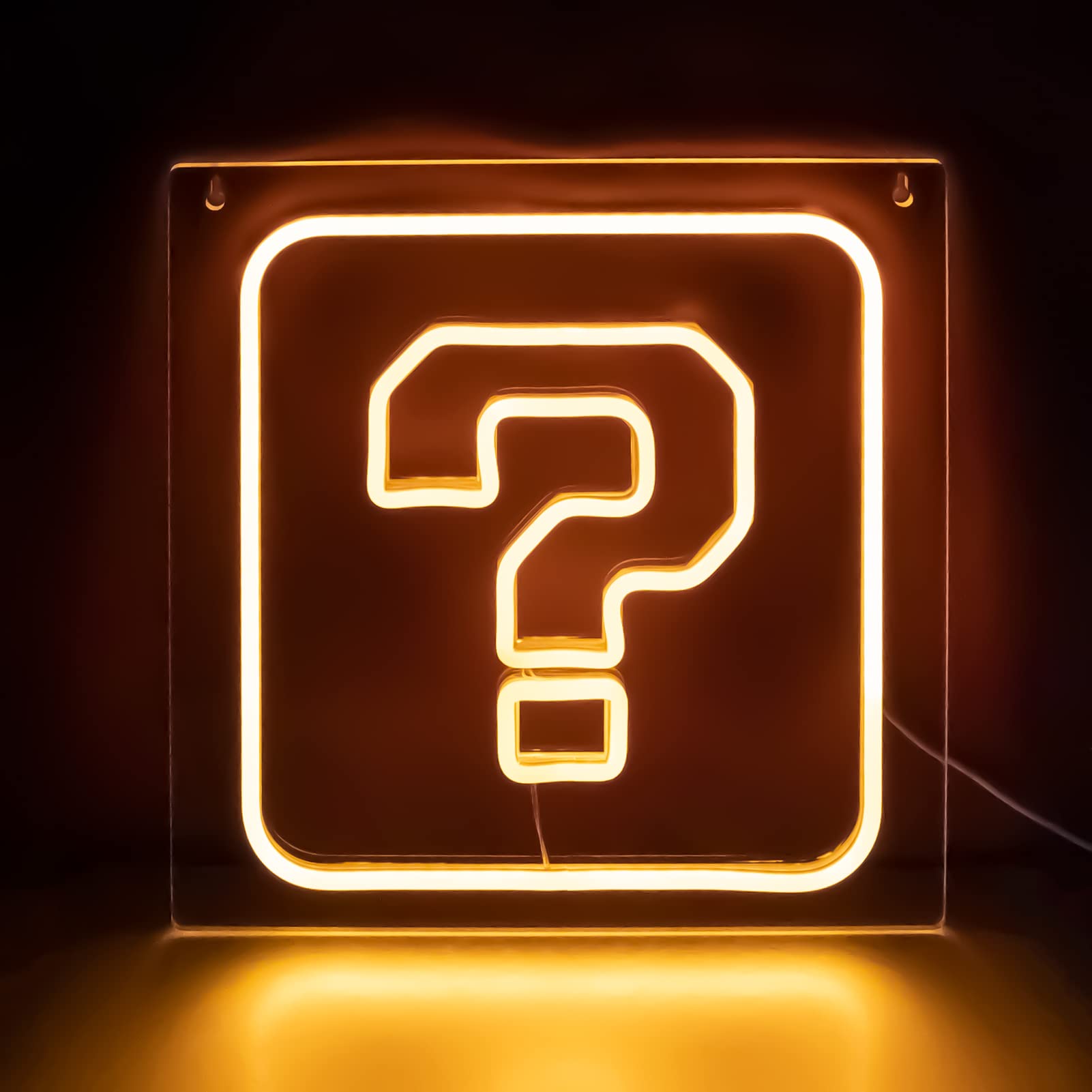 Buy Neon Sign, Question Block Led Neon Light, Neon Lights Signs for