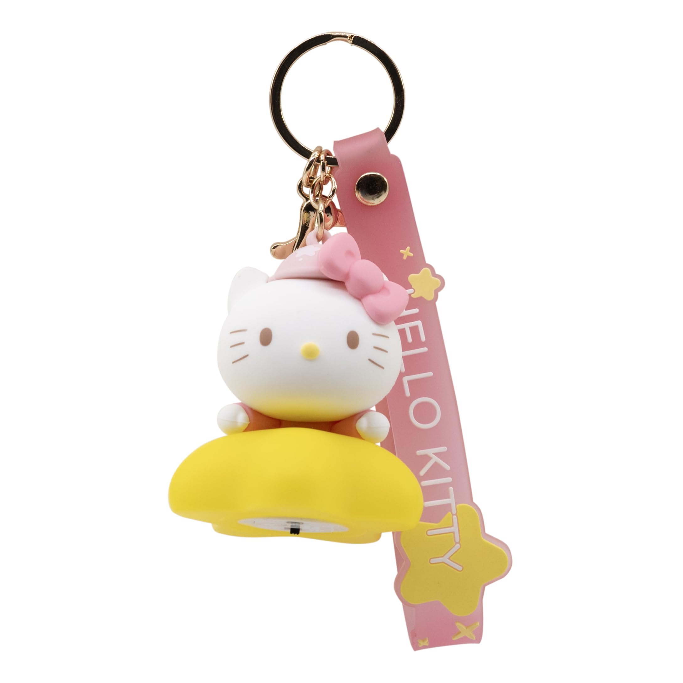 YuMe Hello Kitty & Friends Light-Up Keychain & Strap, Multicolor, 5.6 centimeters - Image 2