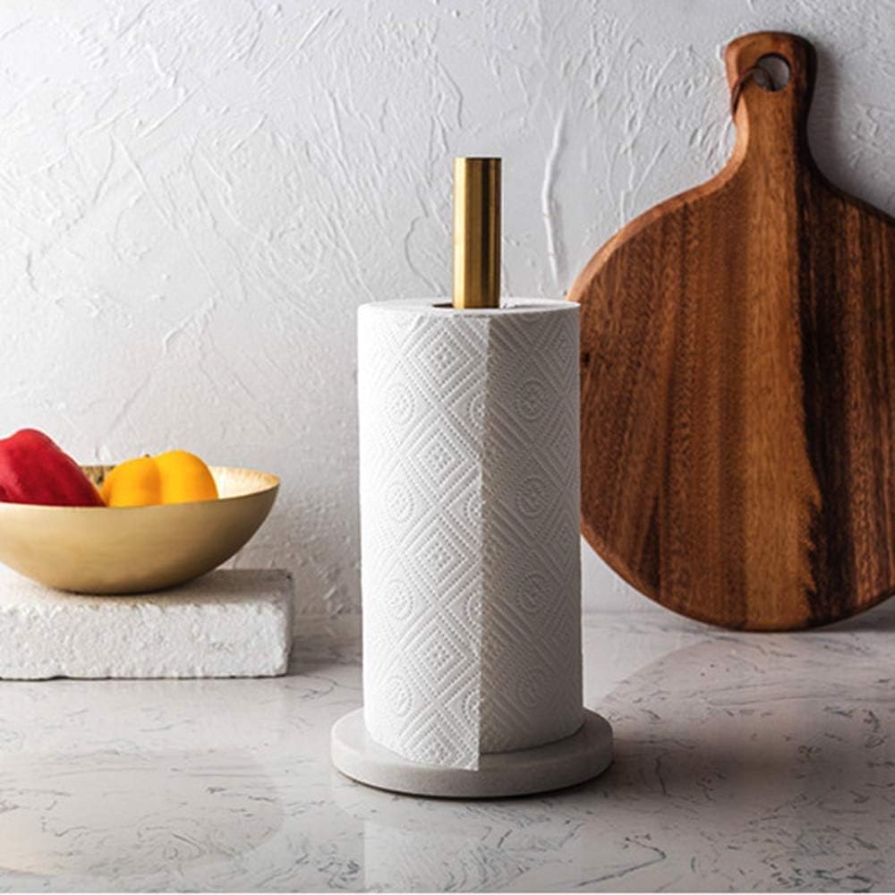 Toilet Paper Holder-Decorative Holder Stand with Storage for Rolls of Tissue for Room Holds(E)