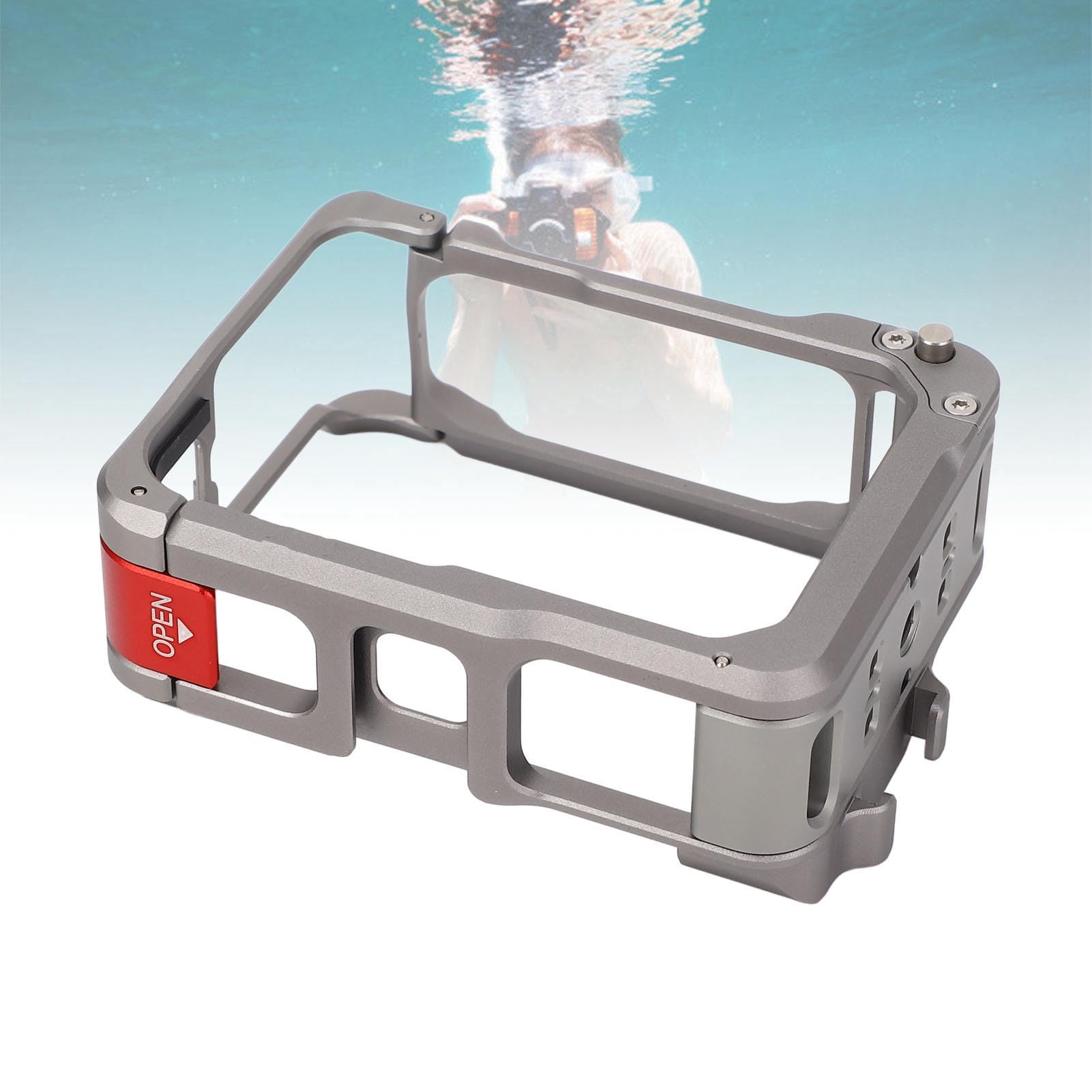 Cage de Protection de Caméra Légère et Robuste, Assemblage Rapide pour Prise de Vue Vidéo en Extérieur Pro 2, en Alliage D'aluminium
