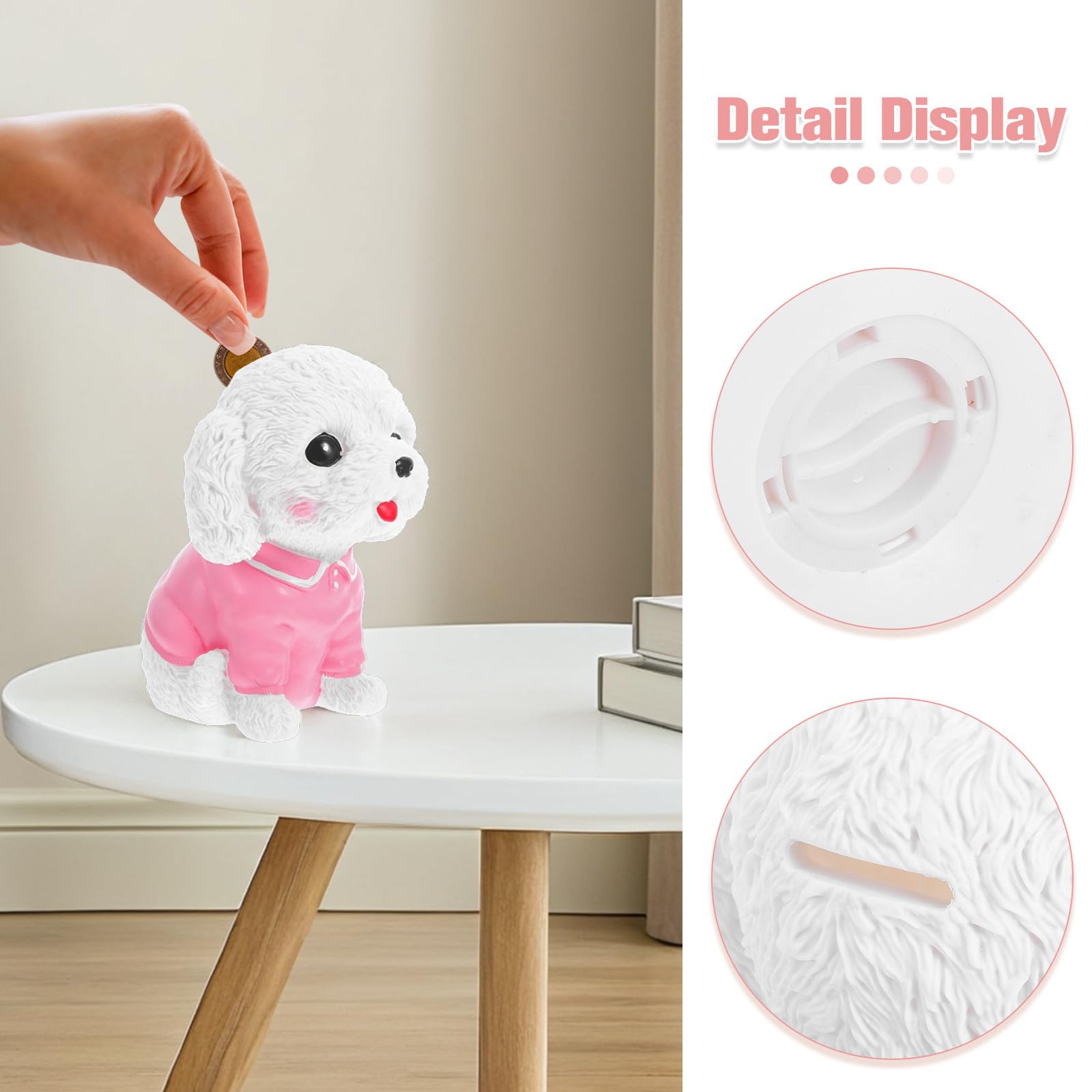 Chien Dessin Animé PVC Anti-Chute pour Garçon et Filles, Grosse Capacité
