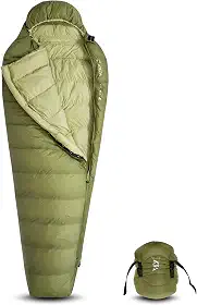 ATEPA Saco de dormir, ultraleve para mochilão, saco de dormir compacto