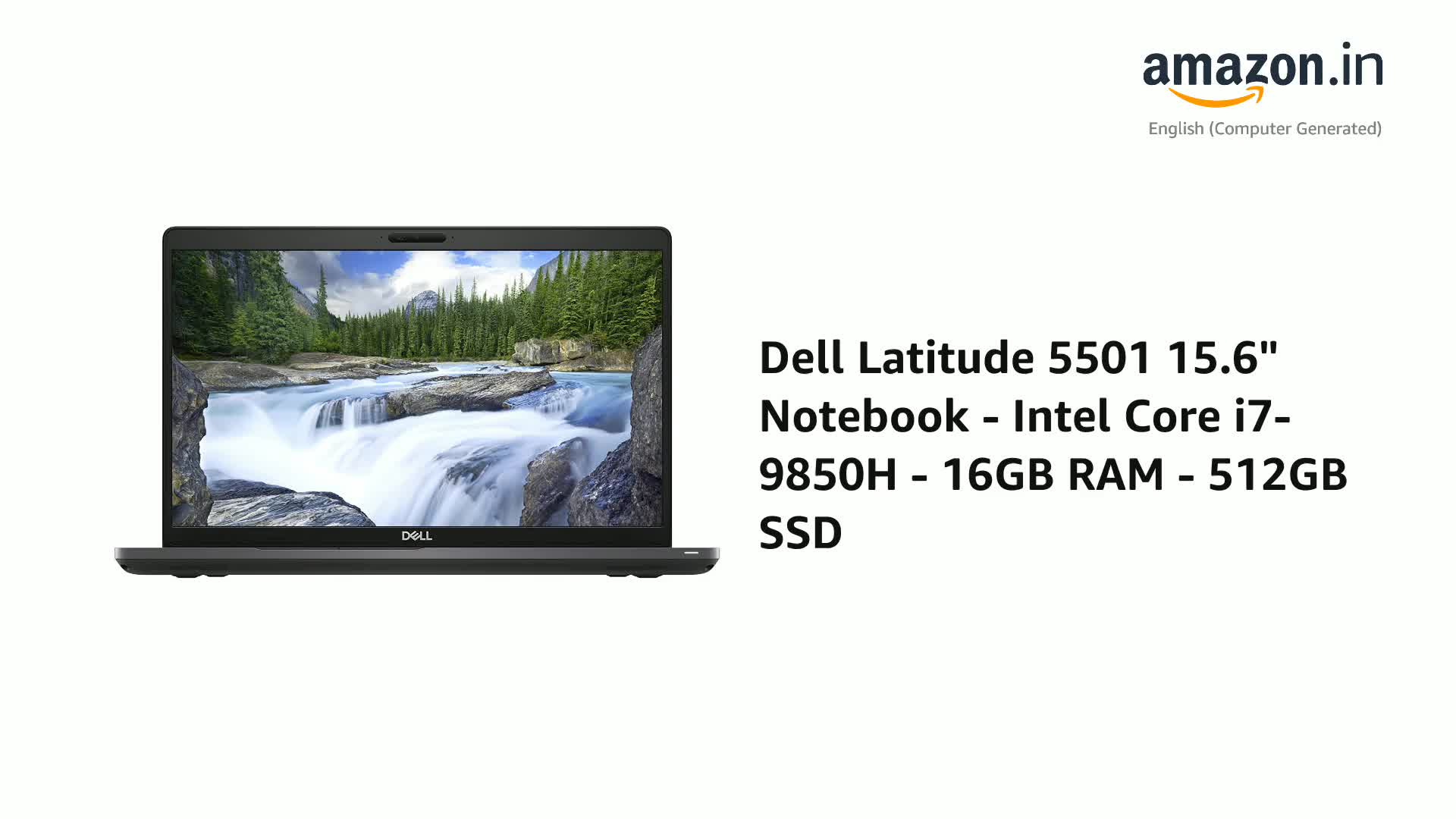 Latiude 5501 i7/9世代/16GB/512GB/カメラ:b547