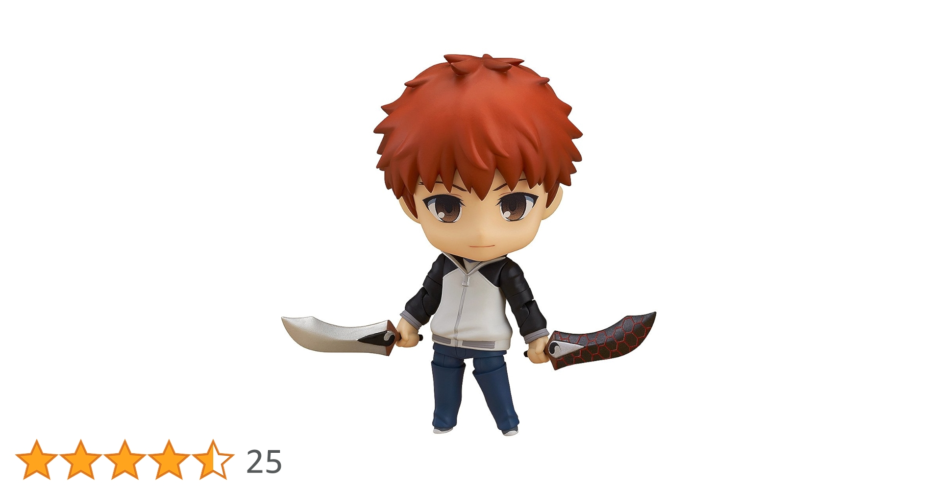 GOOD SMILE COMPANY - ねんどろいど 555 衛宮士郎(えみやしろう) Fate/stay night [Unlimited Blade Works] 完成品 可動フィギュア グッドスマイルカンパニー Amazon.co.jp: ねんどろいど Fate/stay night [Unlimited Blade