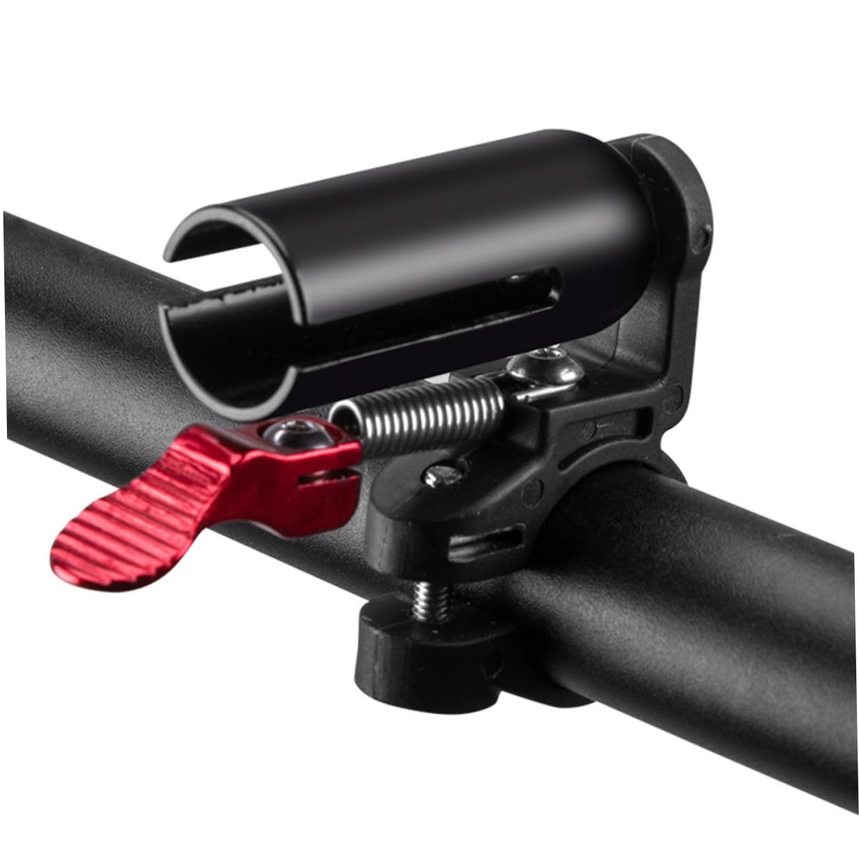 Fahrradklingel aus Kupferlegierung mit Lautem Klarem Klang und Früher Warnfunktion für Mountainbike und Rennrad Lenker in Schwarz