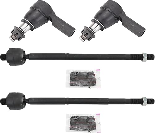 Vista 1053 de TRQ - Juego de barras de acoplamiento delanteras interiores y exteriores