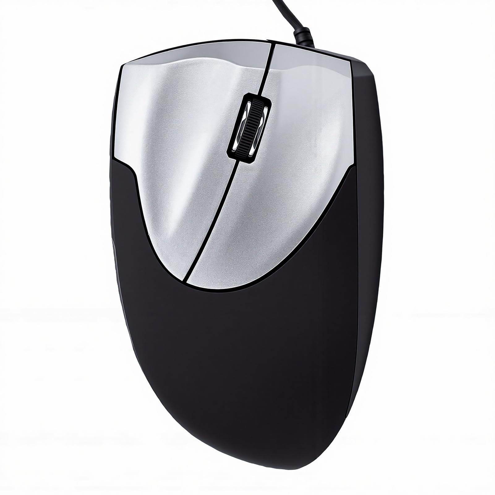 Ratón vertical ergonómico USB para oficina con sensor óptico de alta precisión 8