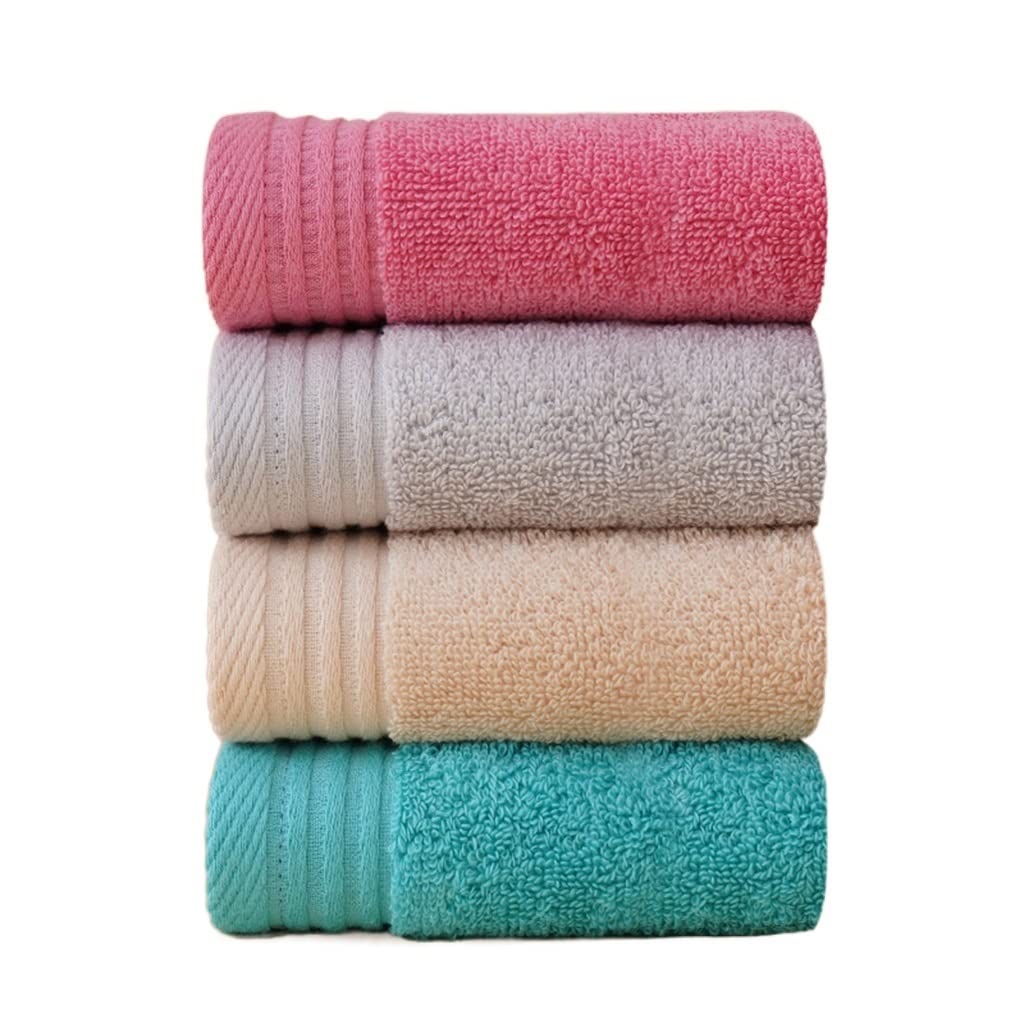 Il piccolo asciugamano in cotone lava un viso con l'acqua di aspirazione domestica e asciuga i capelli amanti non è facile far cadere i capelli for fare il bagno