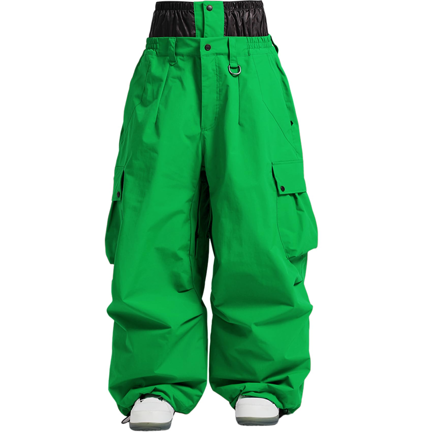 GSOU SNOW Women Men Ski Pants Snowboard Pants Super Baggy Snowboarding Loose Snow sport Insulation Waterproof