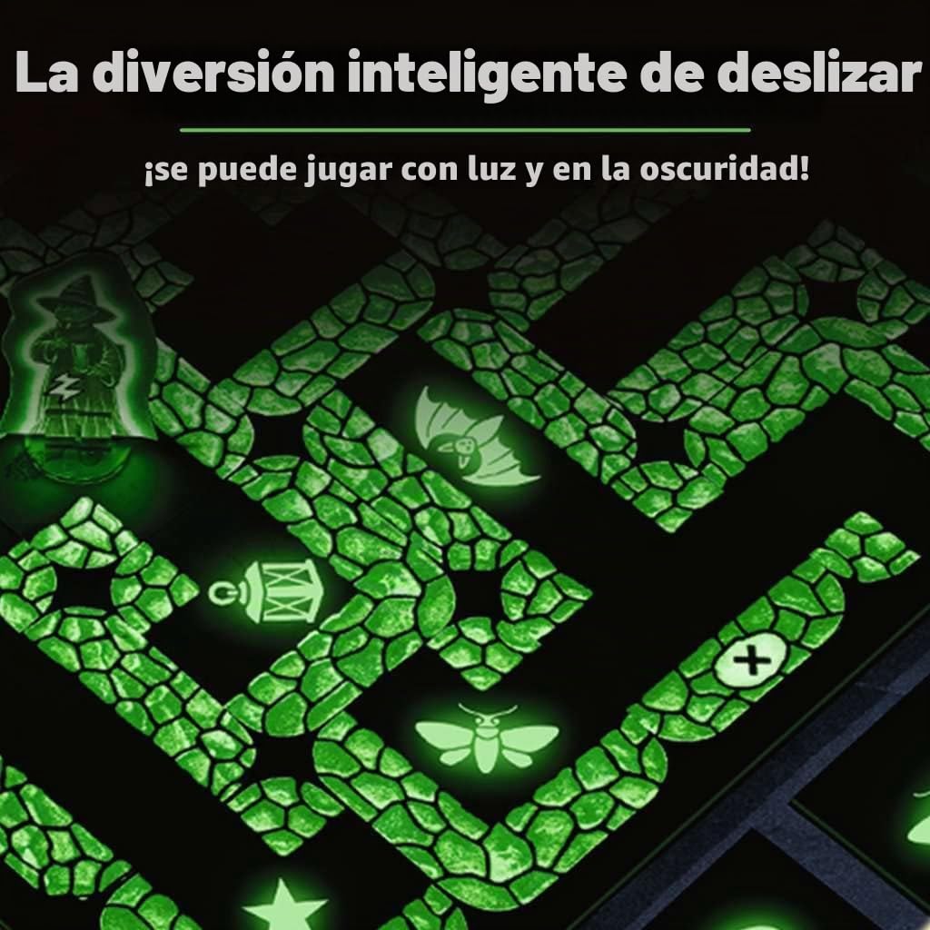 Ravensburger 26687 – Laberinto Glow in The Dark – Clásico Familiar con Color Luminoso, Juego para niños y familias a Partir de 7 años – Juego de Mesa Adecuado para 2 – 4 Jugadores – Buscar Tesoros