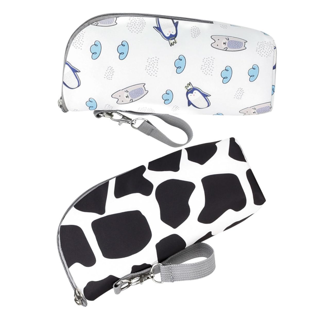 Toyvian 6piezas Bolsa Térmica para Biberones Portátil y Aislante para Viajes y Mamás Diseño De Pingüino