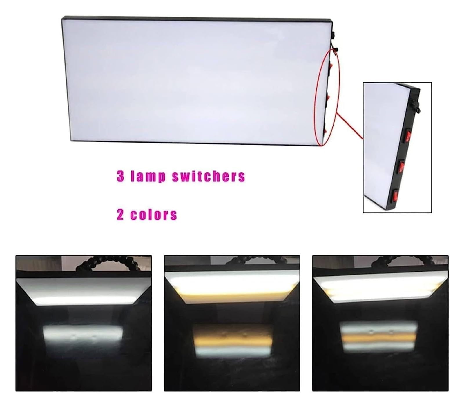 Piastra LED Professionale per Riparazione Bozze Senza Vernice: Lampada DSP Regolabile con Ventose & Kit Portatile per Carrozzieri e Fai da Te