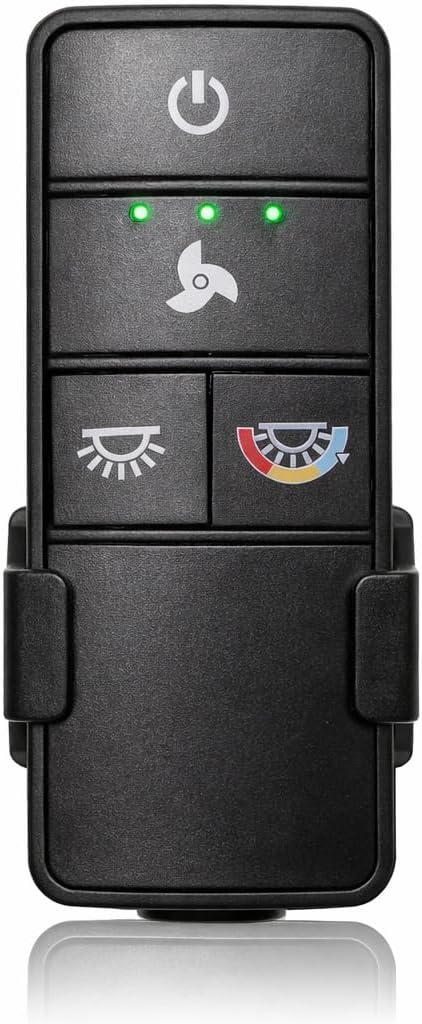 TX028C-S Ceiling Fan Remote Control for Hampton Bay - A25-TX028C-S / A25-TX028C -3 Speed, Light Dimmer