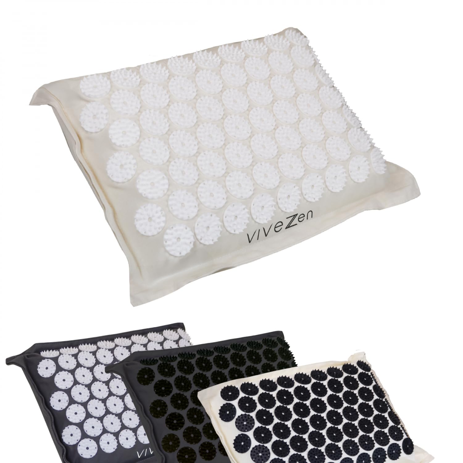 Vivezen - Coussin, Oreiller d'acupression - 40 x 30 cm - Plusieurs coloris