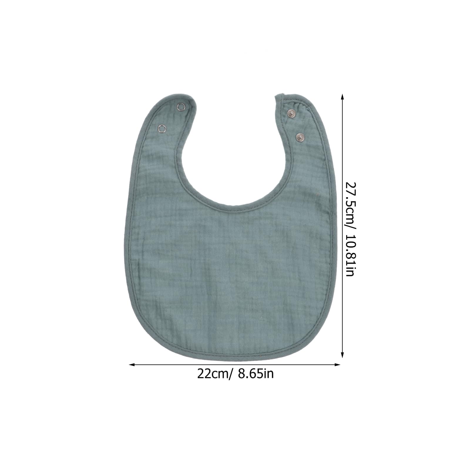 VALICLUD 8 pezzi Bavaglini per Assorbenti e Morbidi Bavaglino U Shape per e Gengive Design Sicuro per