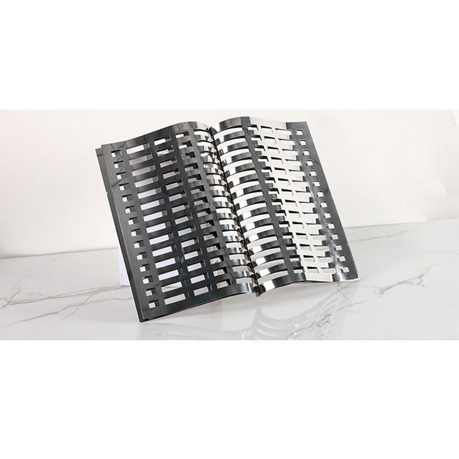 Metalowy stojak na czasopisma, uchwyt na czasopisma ze stali nierdzewnej, nowoczesny stojak na stolik kawowy, regał na książki i wystrój domu, minimalistyczny design