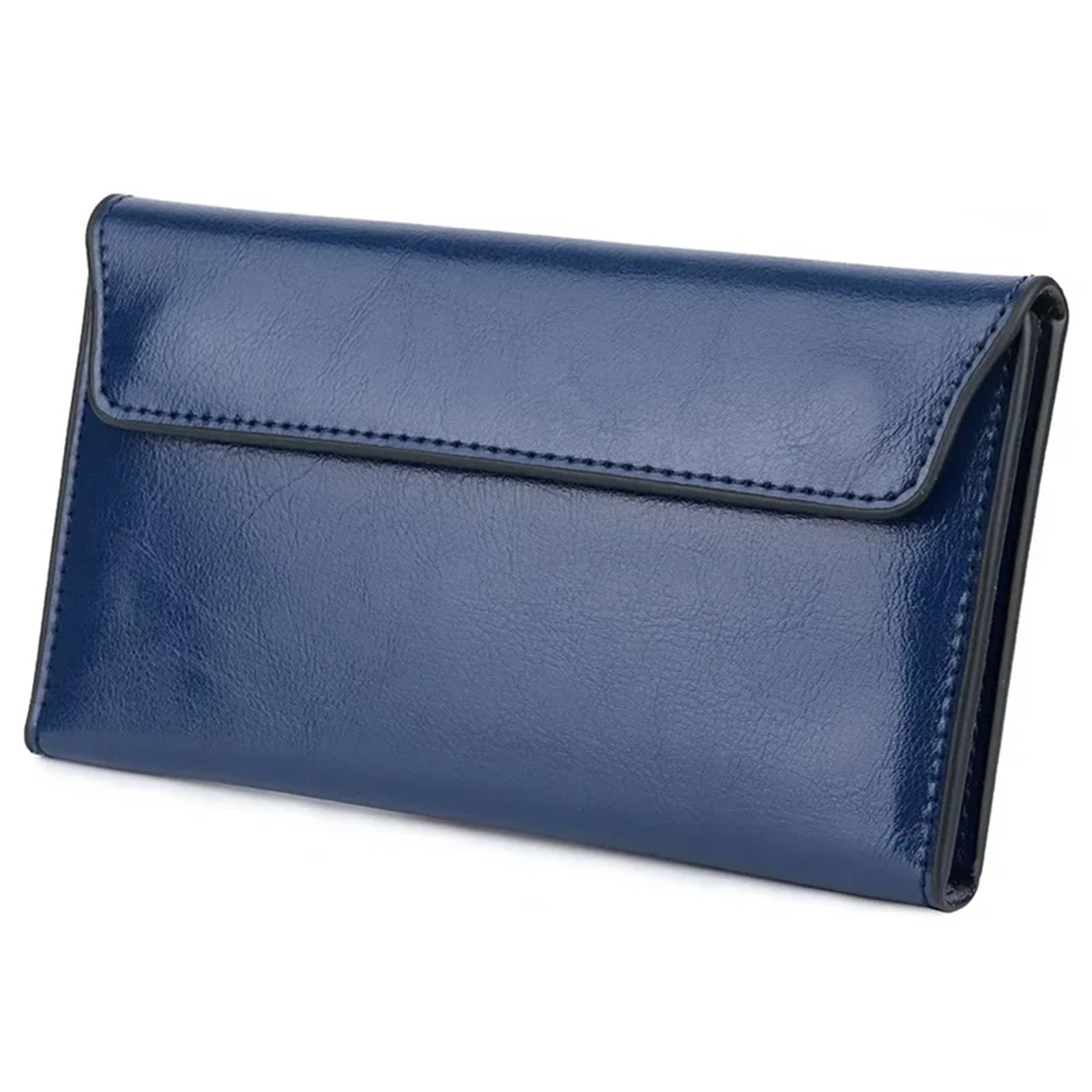 Portafoglio Lungo Donna In Pelle – Ultra Sottile, Grande Capacità, Pochette Multifunzione - copertina