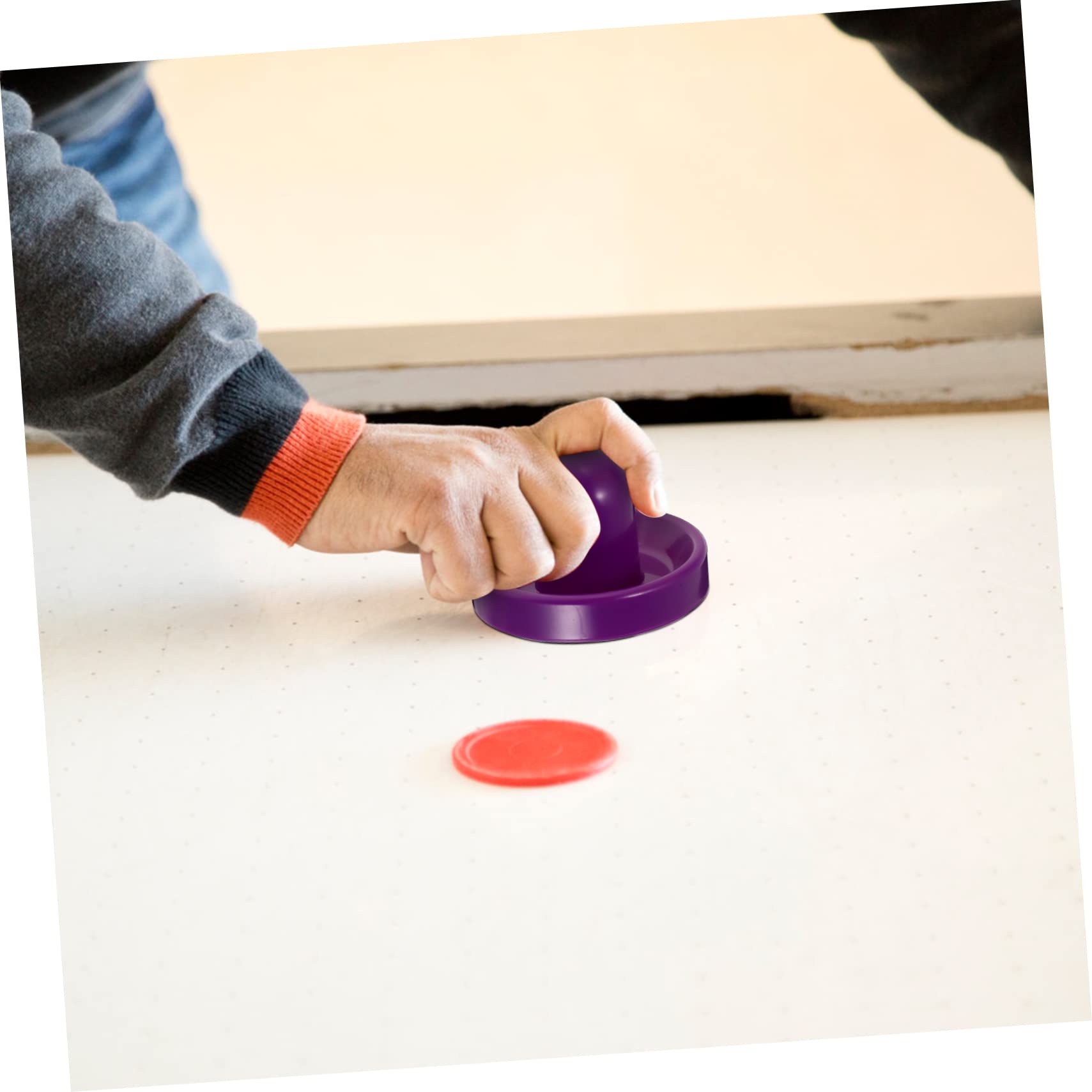 Toddmomy Giocattoli Da Tavolo Da Hockey Su Ghiaccio Spacciatori Di Air Hockey Sostituzione Hockey Dell'aria Dischi Patto Del Disco Tavolo Da Air Hockey Partita Di Hockey Su Aria Abs