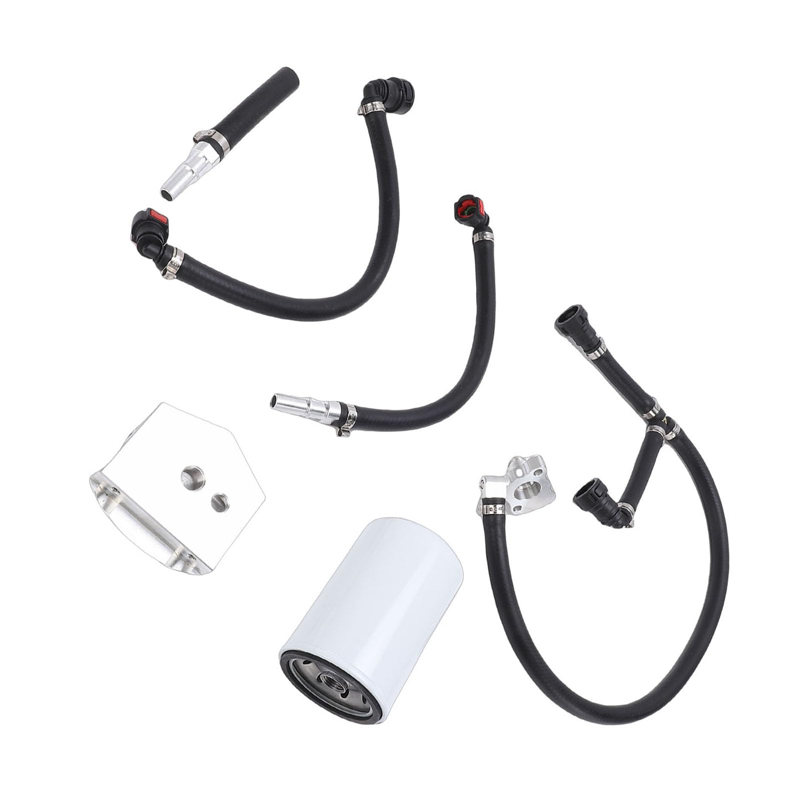 CP4 Kit Bypass Prevenzione Catastrofi Kit Bypass Protezione in Lega di Alluminio Ad Alte Prestazioni per Motore Powerstroke F450 Super Duty 2011 2025 6.7L