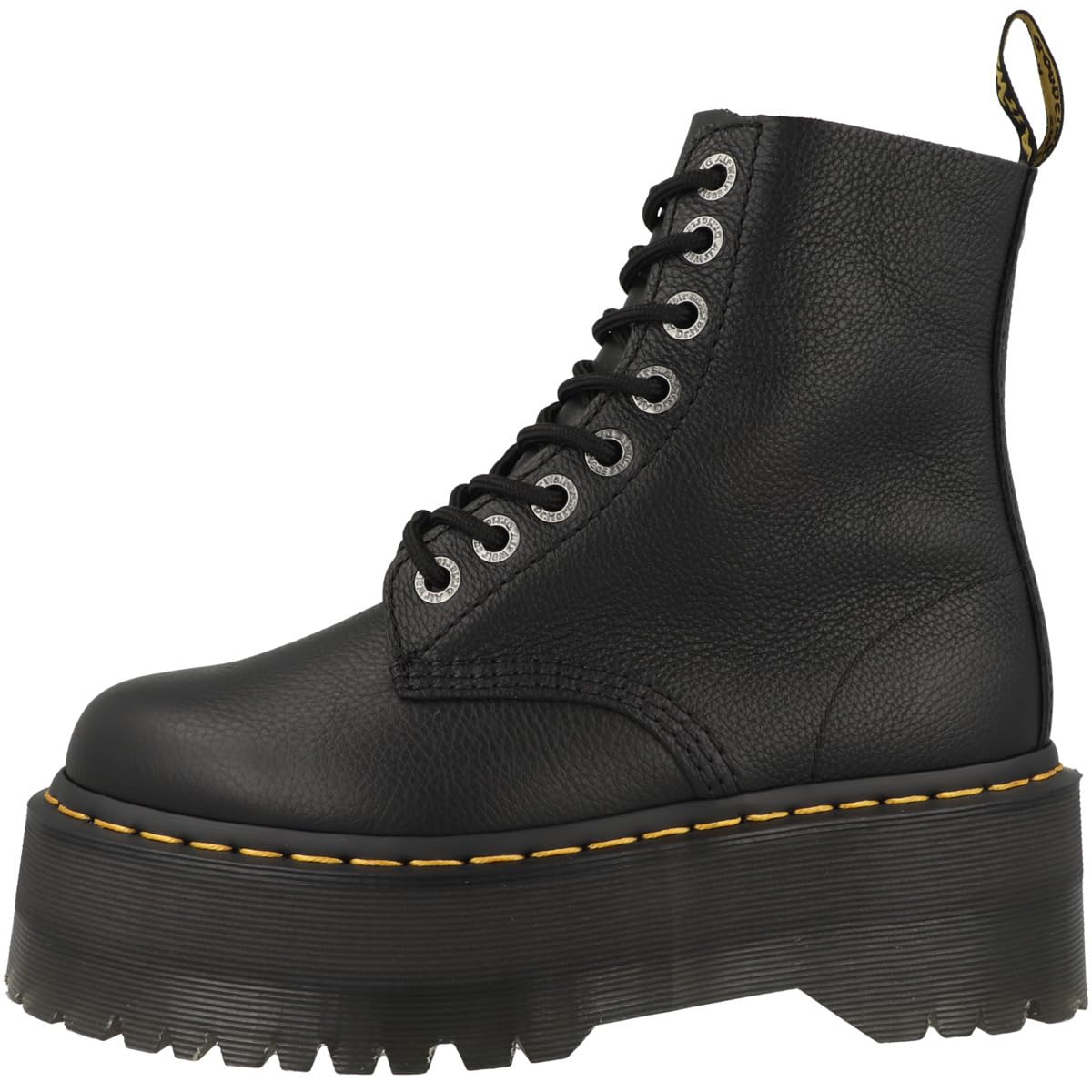 DR. MARTENS 1460 Pascal Max 8 Eye Boot, Anfibi Donna, Black, 40 EU