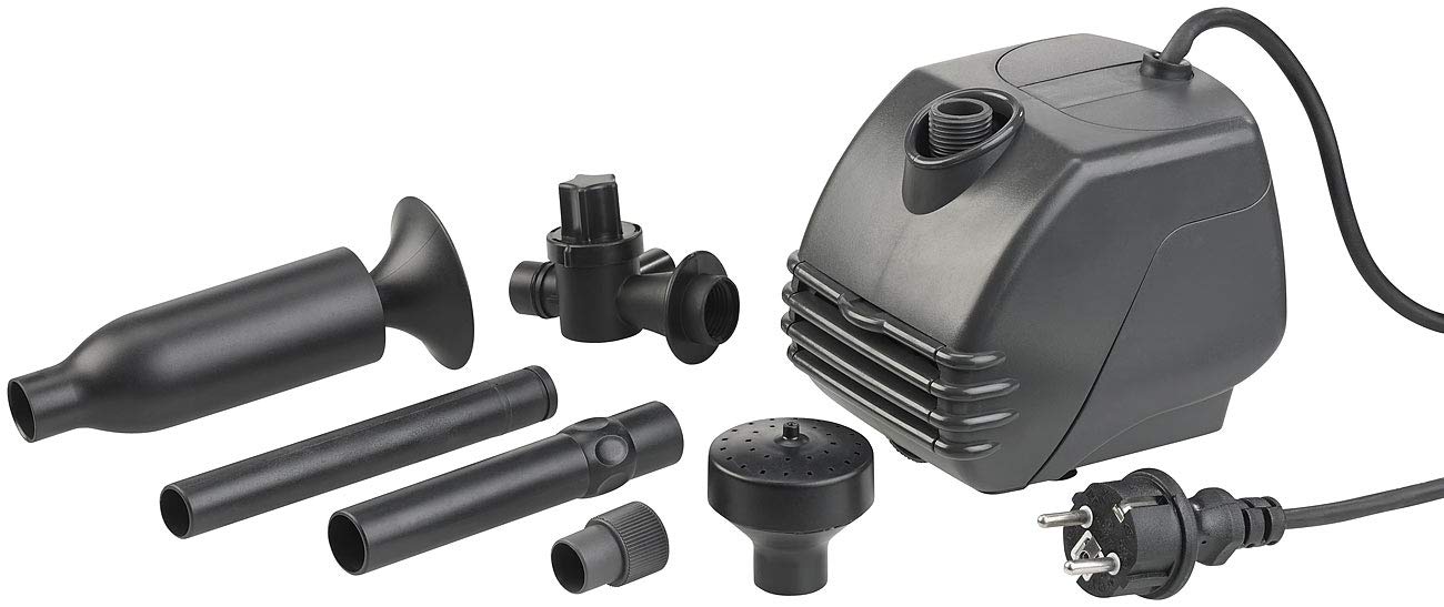 Royal Gardineer Jet deau de Bassin avec Pompe, 65 W, IPX8, Jet jusquà 3,5 m