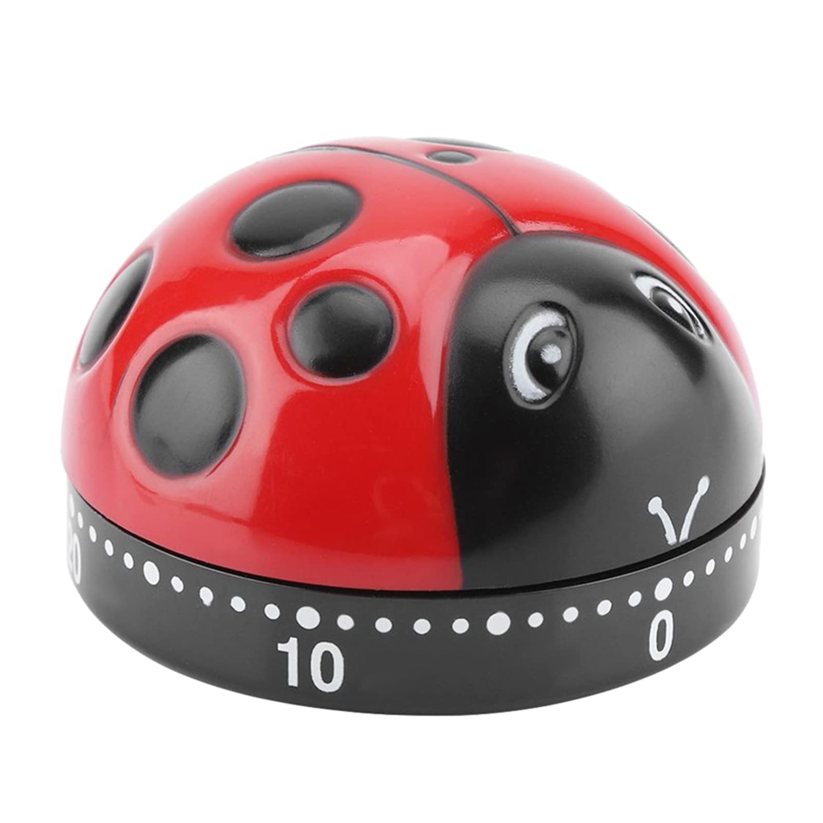 Kitchen Countdown Timer 60 Minutes Wind Up Mechanical for Home Baking Cooking Oven (Ladybug-Shaped) Mechanical Kitchen