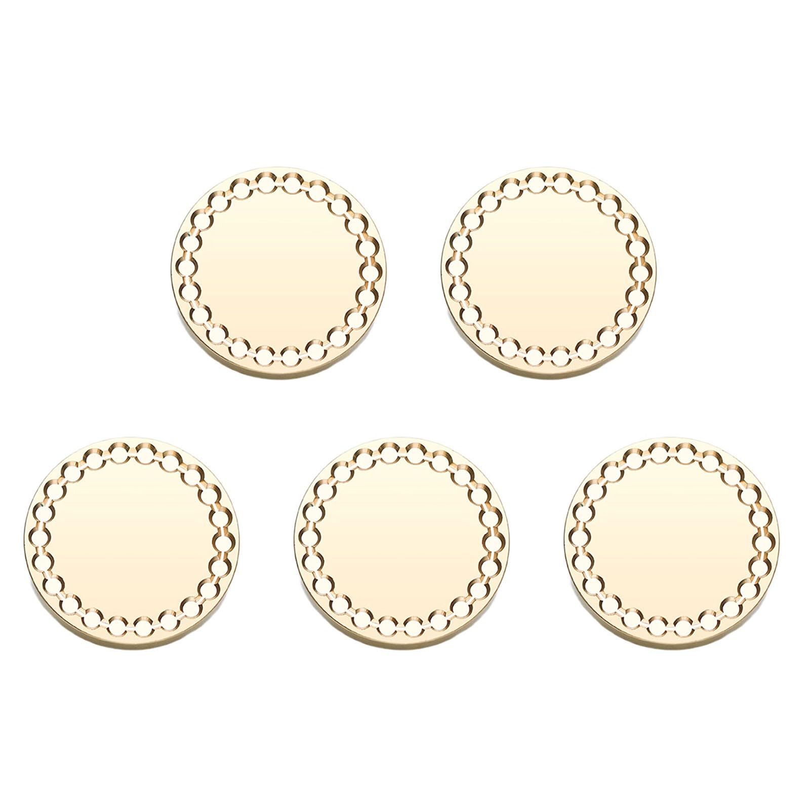 Jazuaiao 5Pieces Seal Stamp Head with Exquisite Pattern for Seal Letter Envelope Party Invitations Christmas Card Embellishment Sealing Stamp