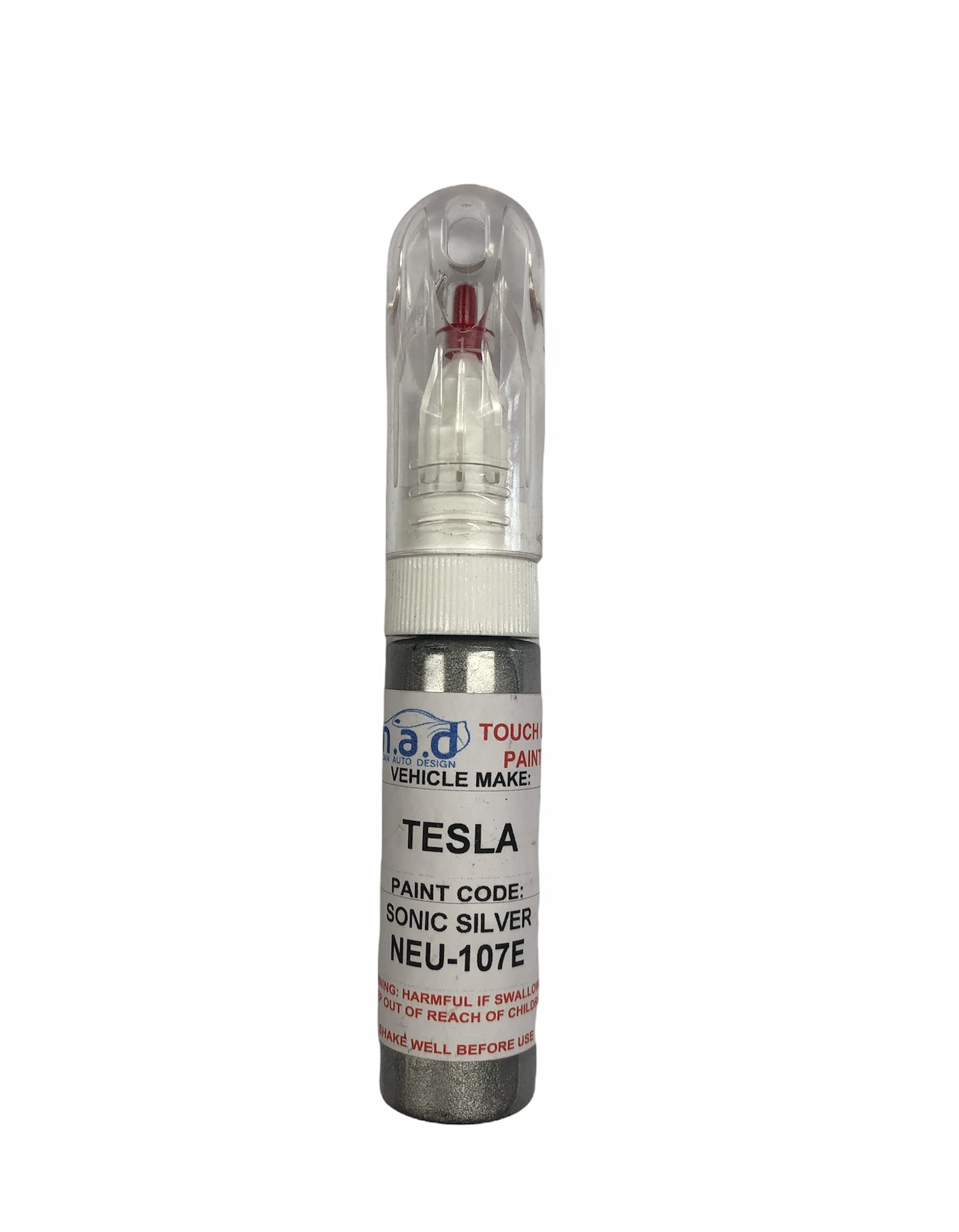 M.a.d Myldan Auto Design Just Paint Touch Up Paint For Tesla Sonic Silver Neu-107E Car Paint Touch Up Pen (Just Paint)