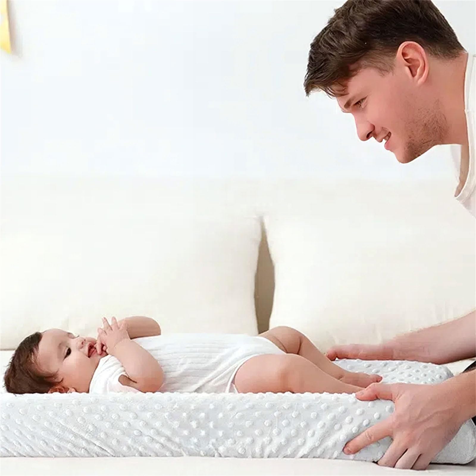 Fasciatoio Coperture Pannolino Cambiare Lenzuola di Ricambio Traspirante Coperture Tessuto Fasciatoio Lenzuola per Neonati