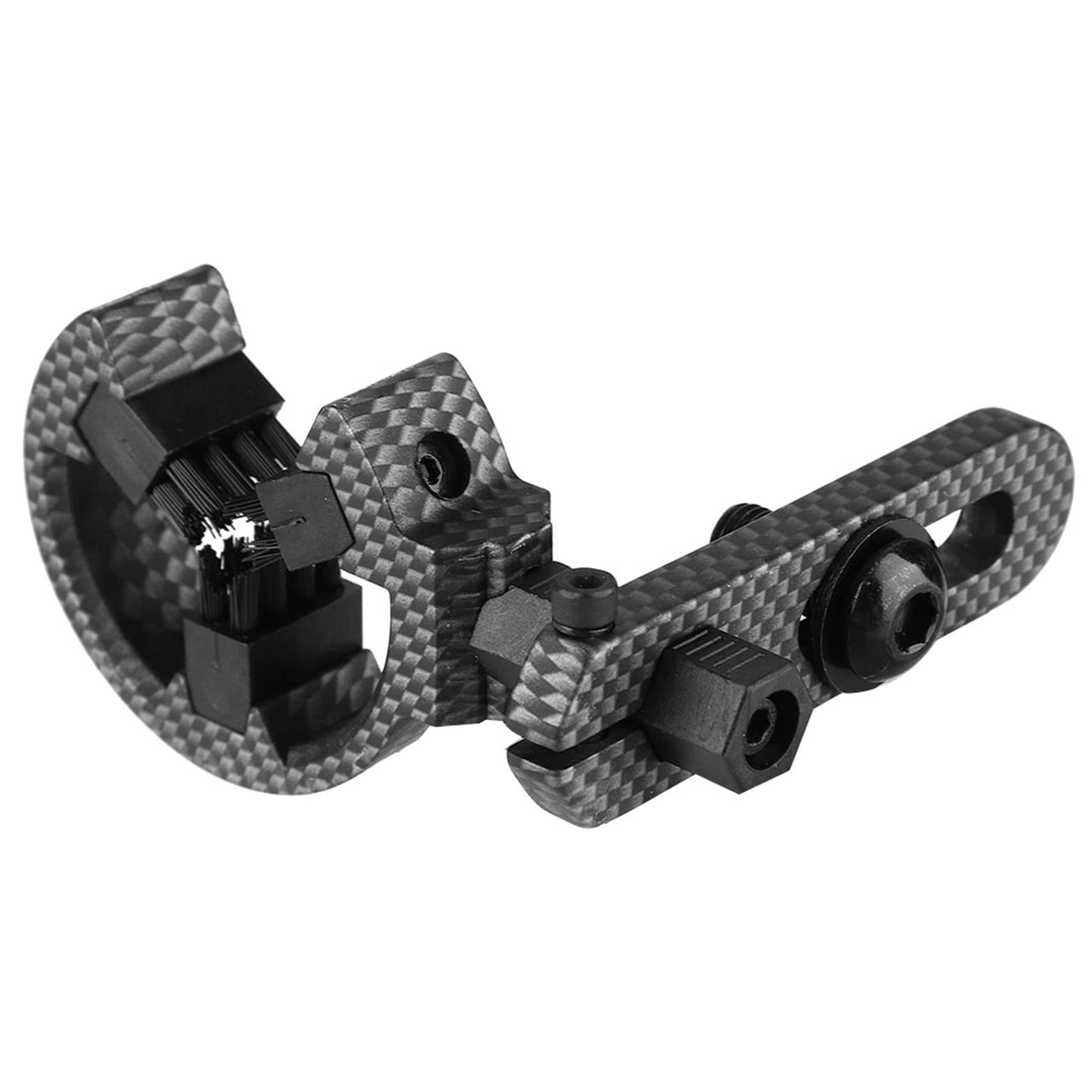 NDNCZDHC Bow Arrow Rest, 2 Types Universal Camouflage Brush Alloy Arrow Rest CP812 for Compound Bow(Carbon camo)