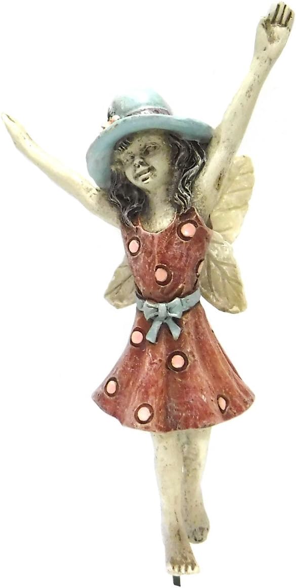 Whimsicle Miniature Garden Fairy Lexi with Metal Ground Pick
