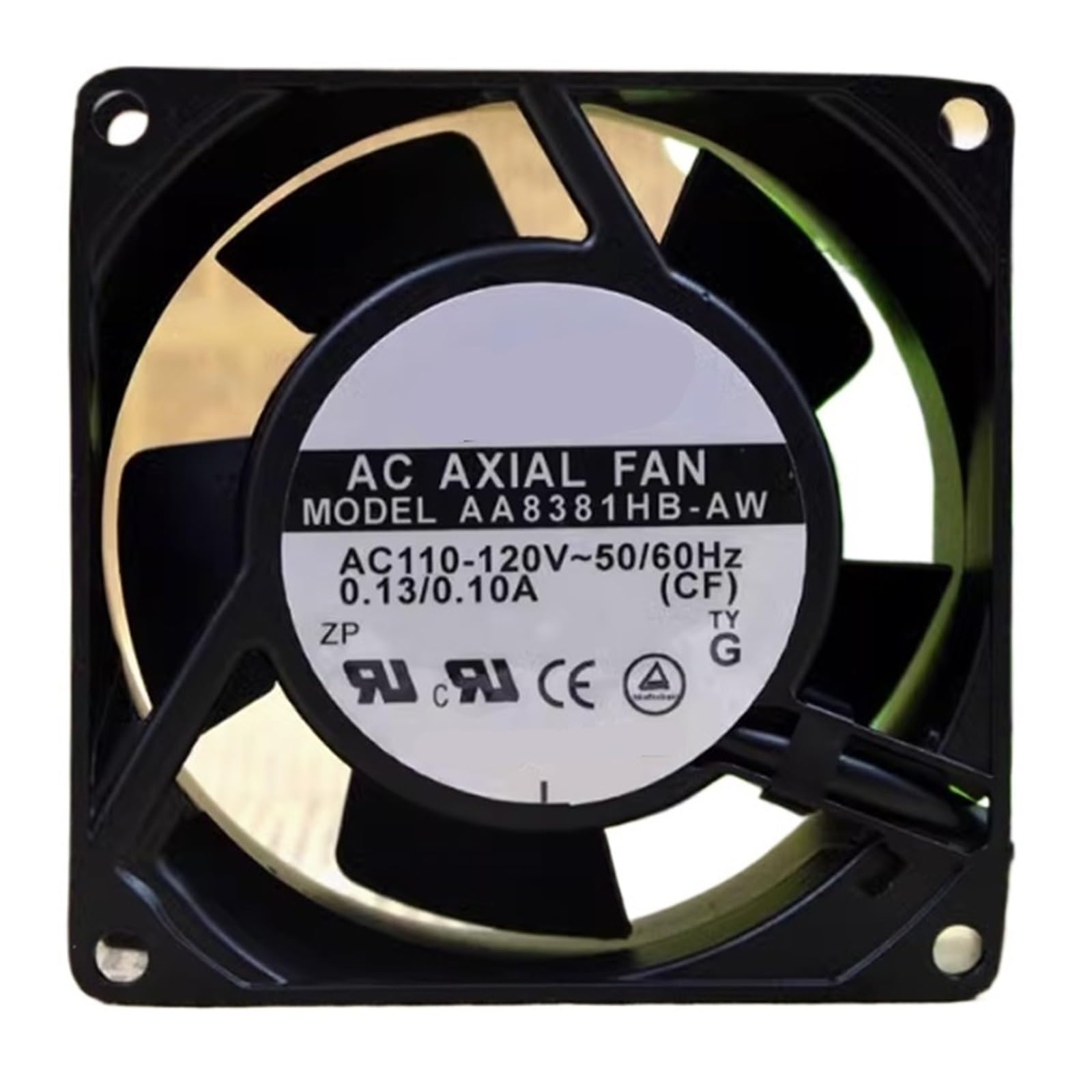 YMUGUEGH AA8381HB/AW/AT 8CM 8038 110V 0.13A AC fan(AA8381HB-AW)