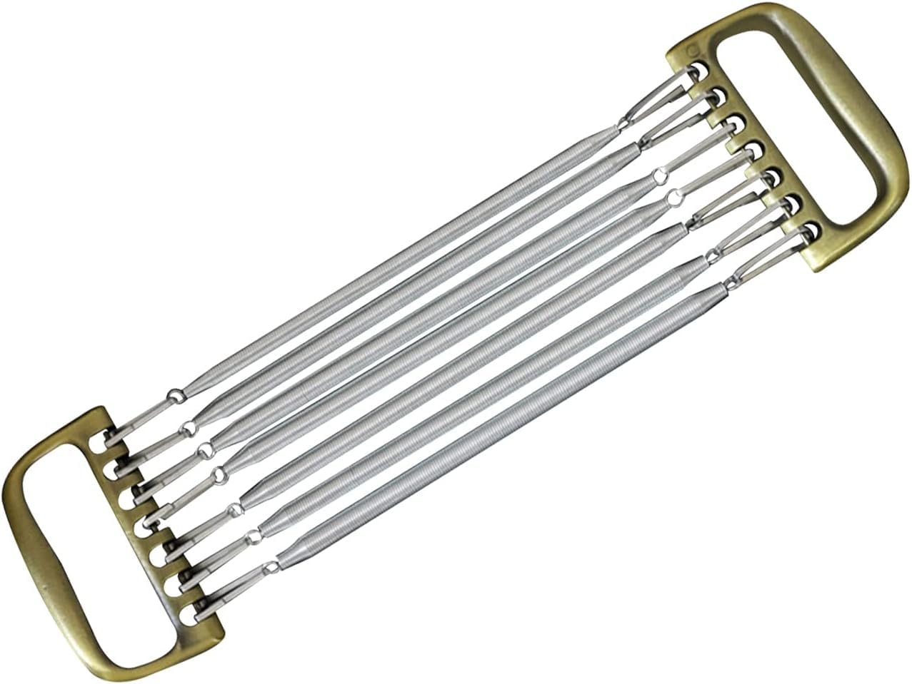 Adjustable Chest Expander for Men - 7 Detachable Springs Home Fitness Equipment for Strength Training & Muscle Building Perfect for Bodybuilding & Arm Workouts