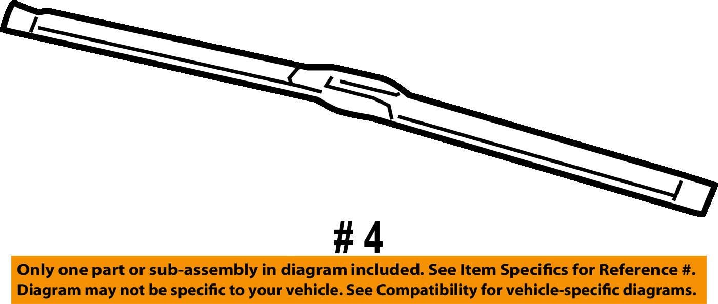 General Motors 22860194, Windshield Wiper Blade