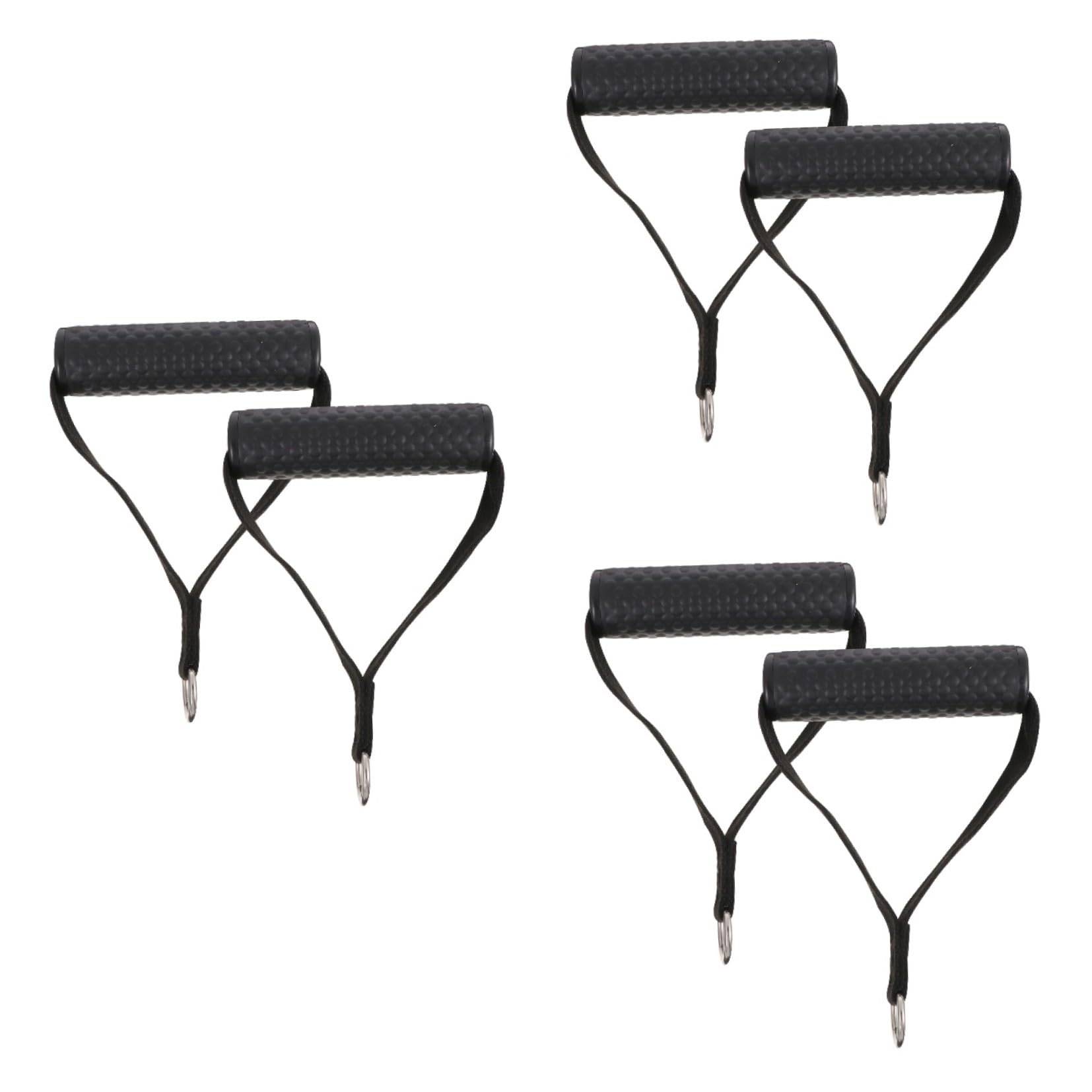VICASKY 6 Maniglie Fitness in Gomma Antiscivolo Impugnature Ergonomiche Resistenti per Bande Elastici e Corde Palestra Maniglia Resistenza e Durevole per Esercizi Lat Pulldown e