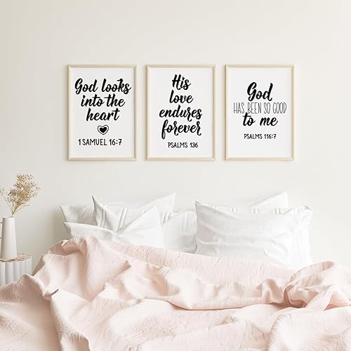 Miniatura 2 de Sabary 12 piezas de calcomanías de versículos bíblicos para pared, calcomanías de escritura religiosa, arte de pared cristiano, citas inspiradoras,