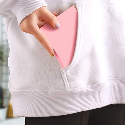 Miniatura 7 de 24 blocs de notas adhesivas emergentes de 3 x 3 pulgadas, repuestos de colores brillantes, autoadhesivos, notas súper adhesivas, paquete de gran