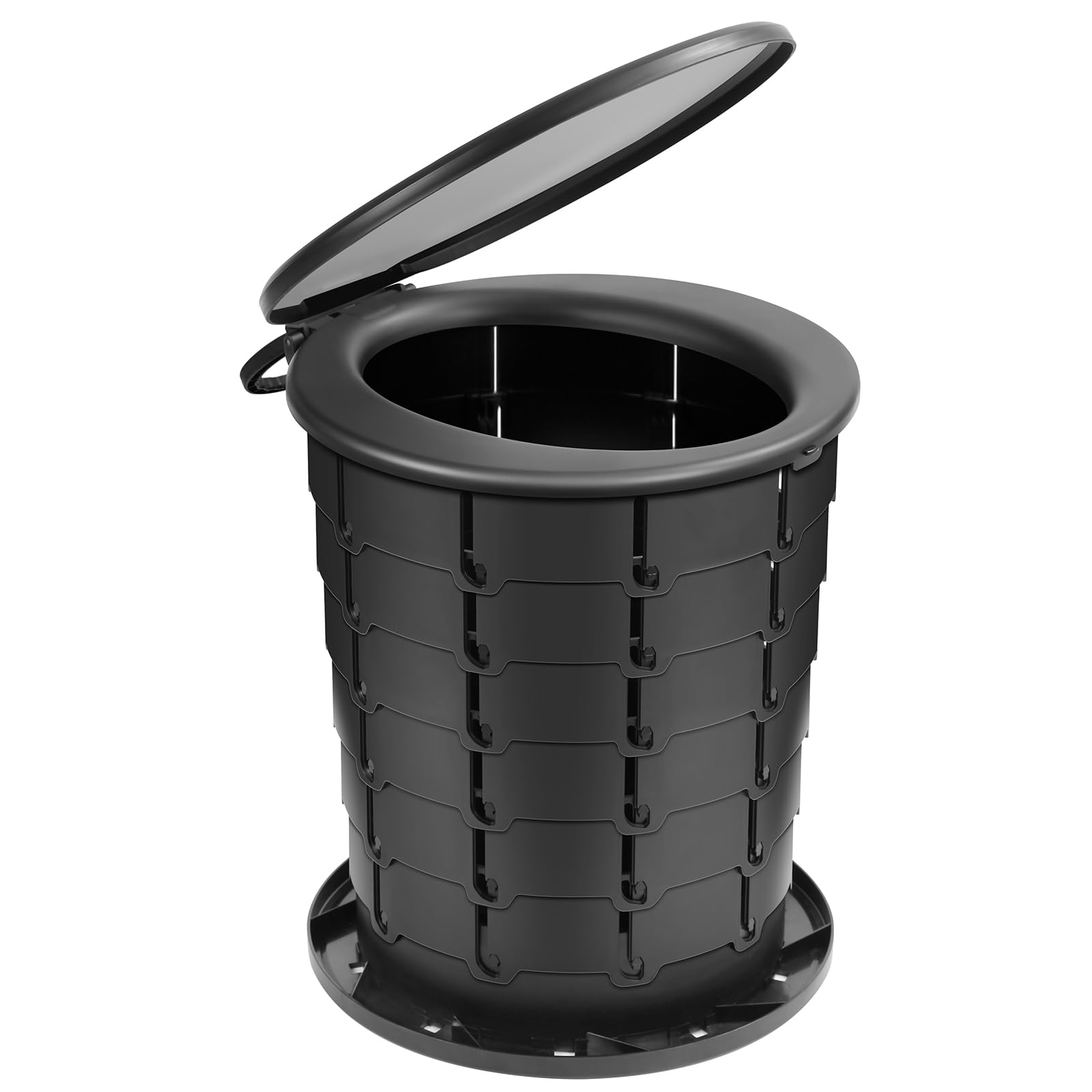 TRIPTIPSUpgrade Retractable Portable Toilet Travel Toilet Adjustable Height Camping Toilet Portable Potty for Adults Kids, Foldable Portable Toilet for Camping/Car, XL Size