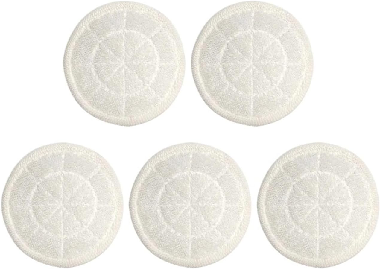 Electric Steam Mop Rags Cloth，Compatible For Shark S7000/S7001/T2/T21/U6002 Steam Vacuum Cleaner Spare Parts Replacement Accessories(5pcs A)