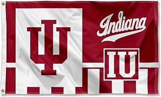 College Flags & Banners Co. Indiana Hoosiers 3x5 Banner Flag