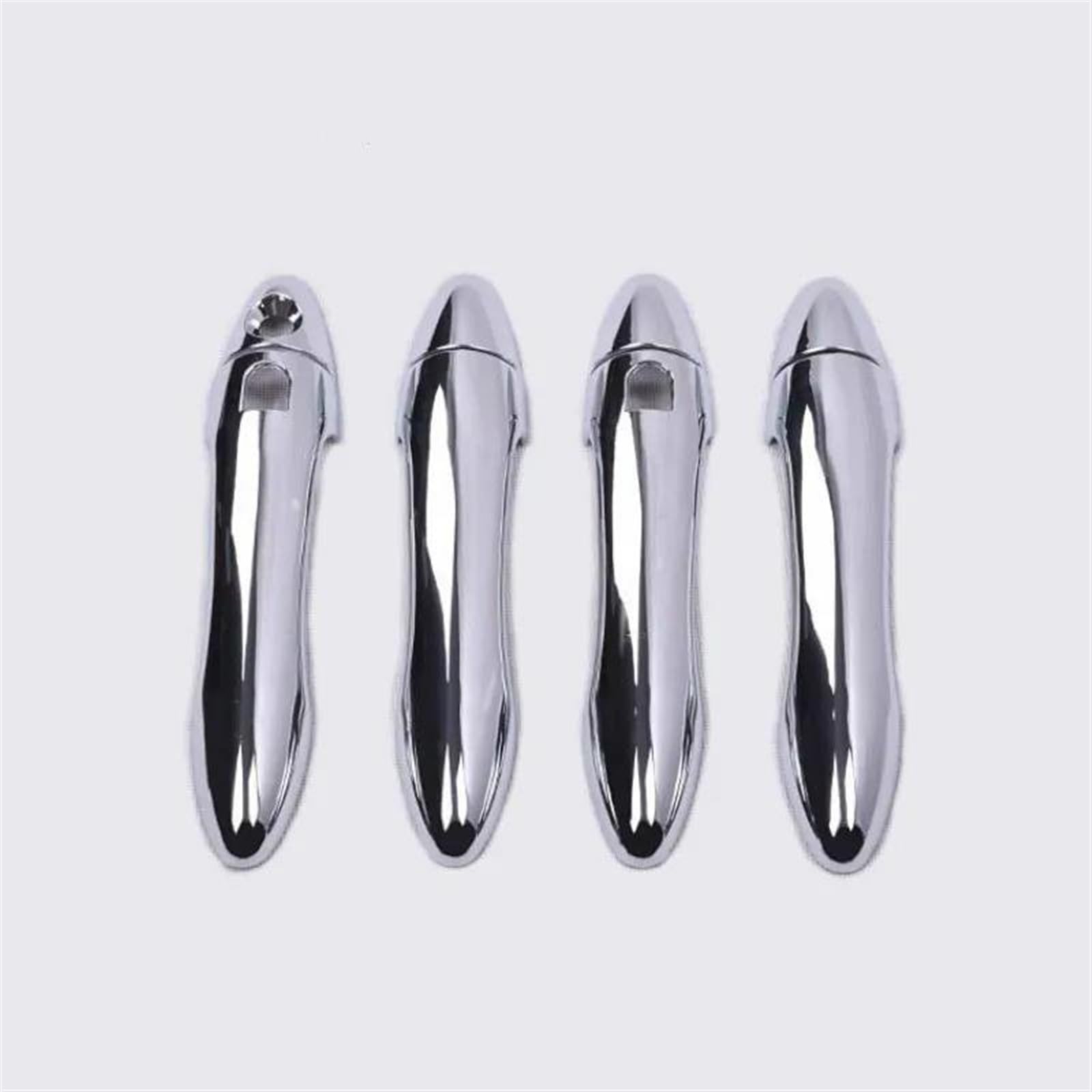 NOHEEU Car Exterior Door Handle Trim Cover Parts Accessories for Kia for Optima K5 TF MK3 2011-2015(2 Button)