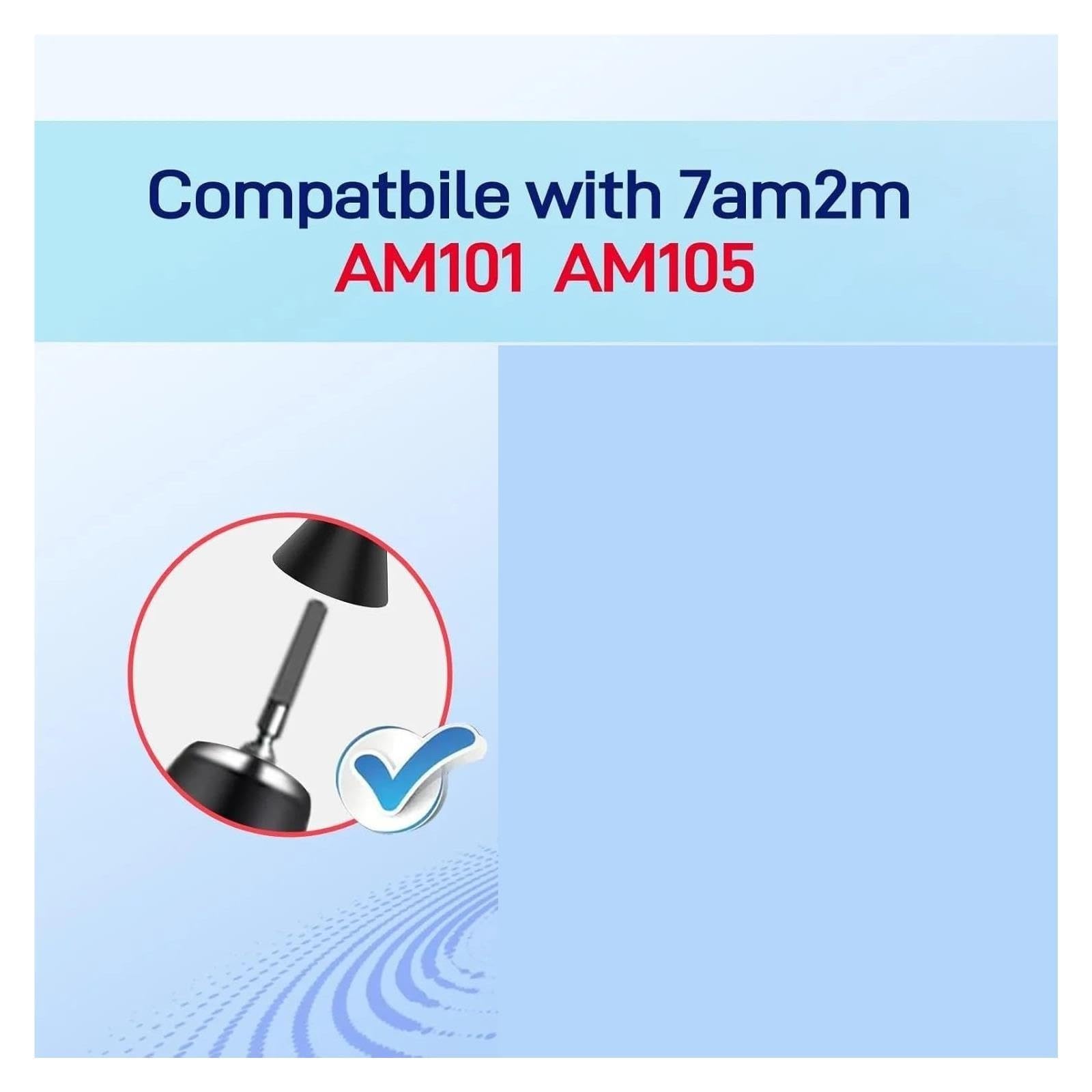 4PCS Testine Di Ricambio Per 7AM2M AM100 AM101 AM105
