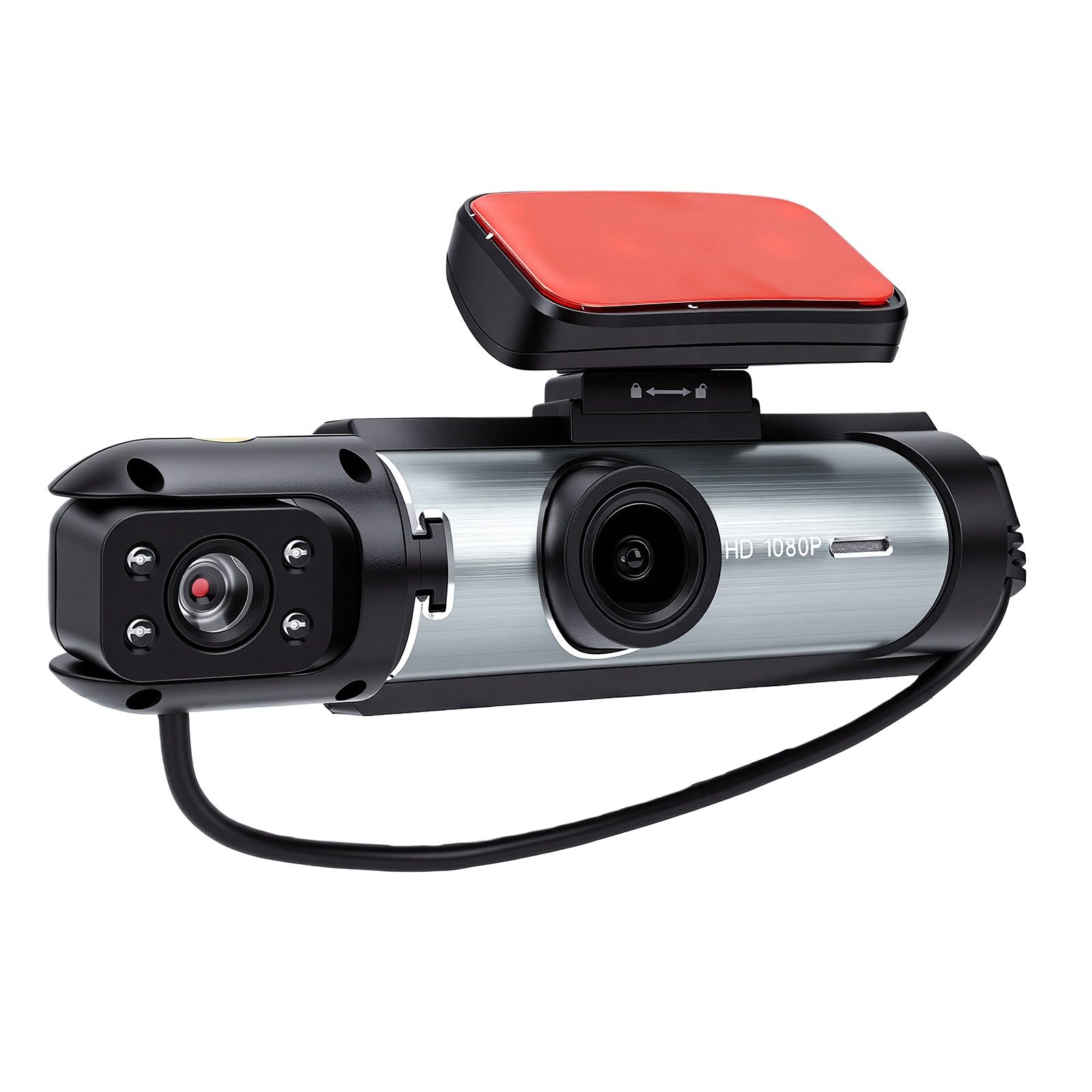 Sxhlseller Dash Cam Anteriore e Posteriore Grandangolare da 140 Gradi da