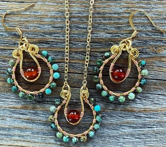 Miniatura 5 de Zenkeeper Alrededor de 180 cuentas de cornalina para hacer joyas de 0.157 pulgadas (0.157 in) piedras preciosas sueltas