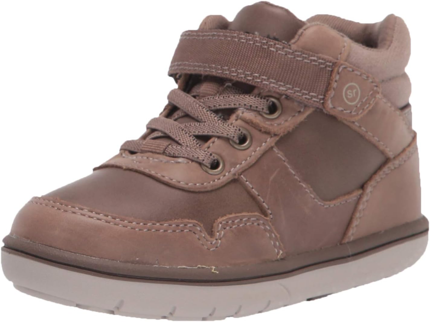 Stride Rite Boys' SRT Ryker Sneaker, GREIGE,12.5 Little Kid